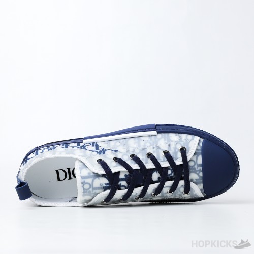 Dior Oblique B23 Low White Blue (Dot Perfect)