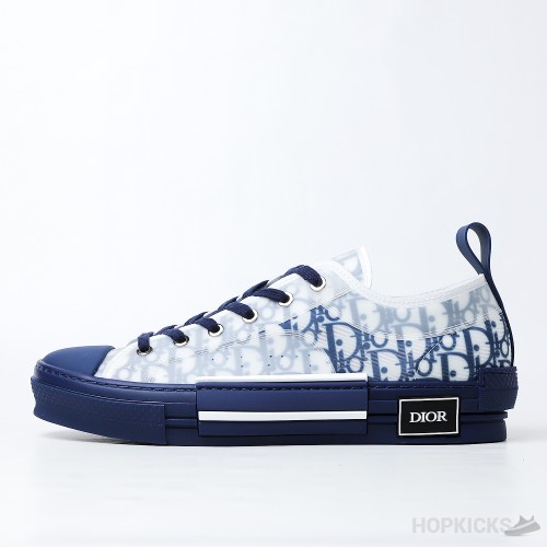 Dior Oblique B23 Low White Blue (Dot Perfect)