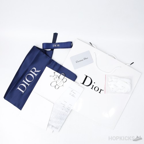 Dior Oblique B23 High White Black (Dot Perfect)