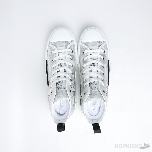Daniel Asham x Dior B23 High 'Newsprint' (Dot Perfect)