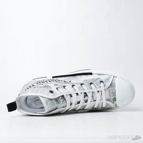 Daniel Asham x Dior B23 High 'Newsprint' (Dot Perfect)