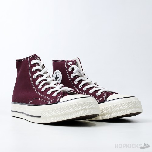 Converse Chuck Taylor All-Star 70 Hi Recycled Canvas Deep Bordeaux (Premium Plus)