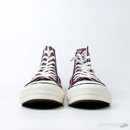 Converse Chuck Taylor All-Star 70 Hi Recycled Canvas Deep Bordeaux (Premium Plus)