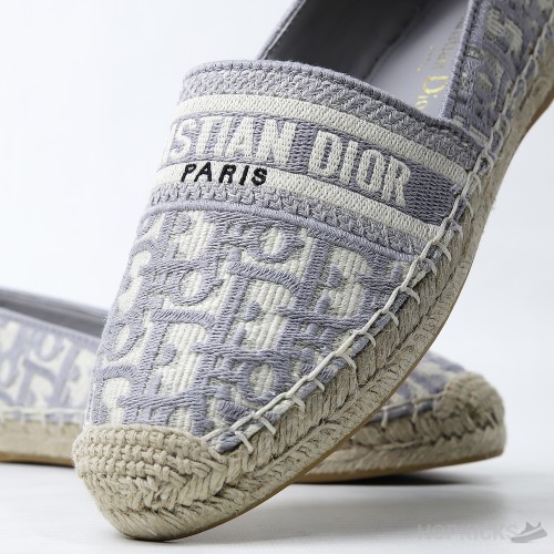 DIOR Oblique Granville Espadrille Light Blue (Premium Plus)