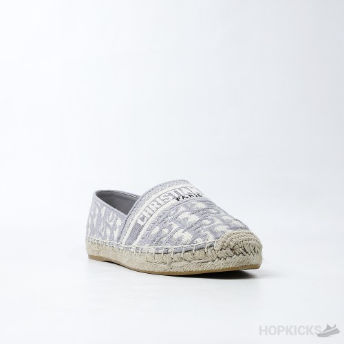 DIOR Oblique Granville Espadrille Light Blue (Premium Plus)