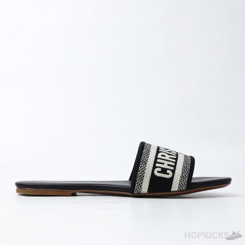DIOR DWAY SLIDE Black (Dot Perfect)