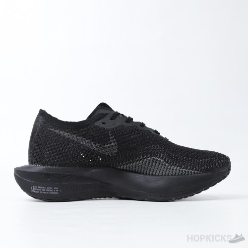 Nike ZoomX Vaporfly Next% 3 Triple Black Noir (Premium Plus Batch)