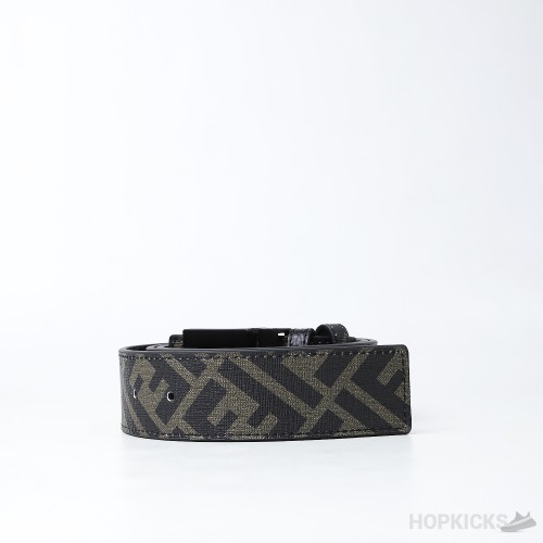 Fendi FF Print Black Belt