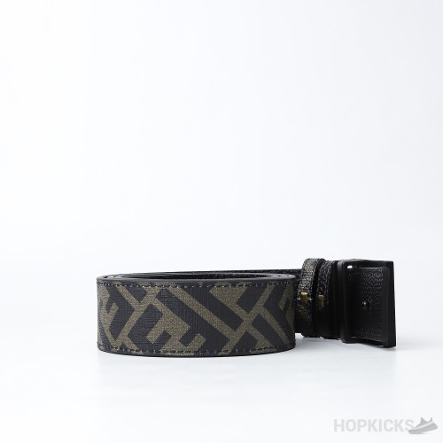 Fendi FF Print Black Belt