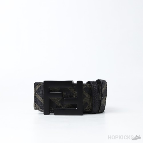 Fendi FF Print Black Belt