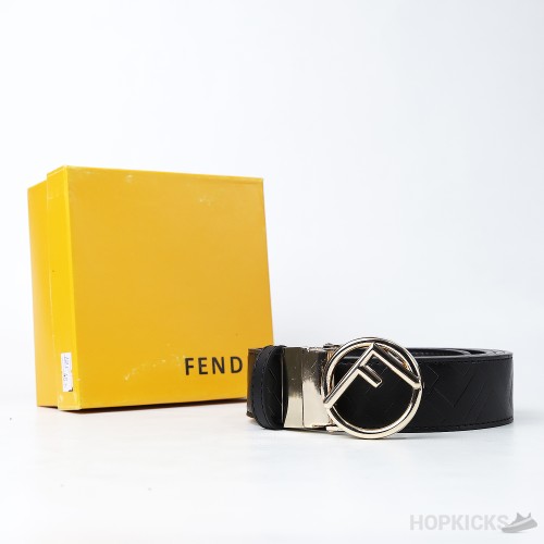 'F is Fendi' Black Belt