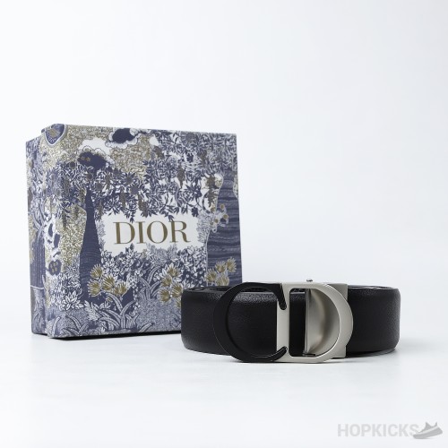 Dior 'CD' Black Belt