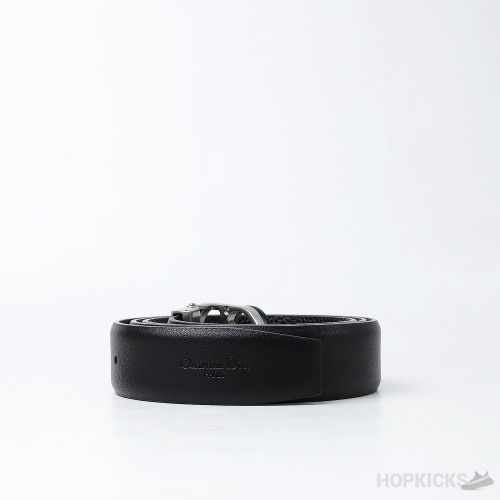 Dior 'CD' Black Belt