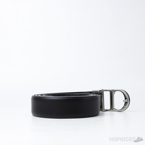 Dior 'CD' Black Belt