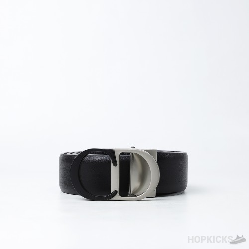 Dior 'CD' Black Belt