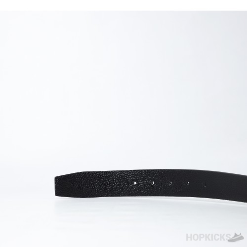 Dior 'CD' Black Belt