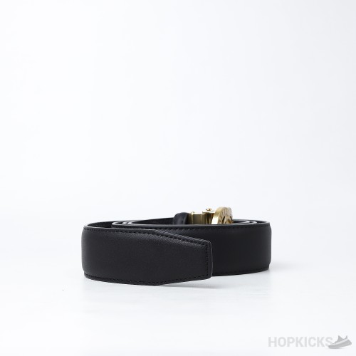 Gucci GG Interlock Black Belt