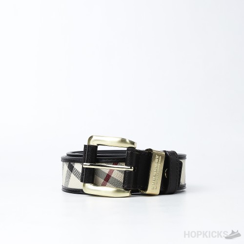 Burberry Print Brown Belt