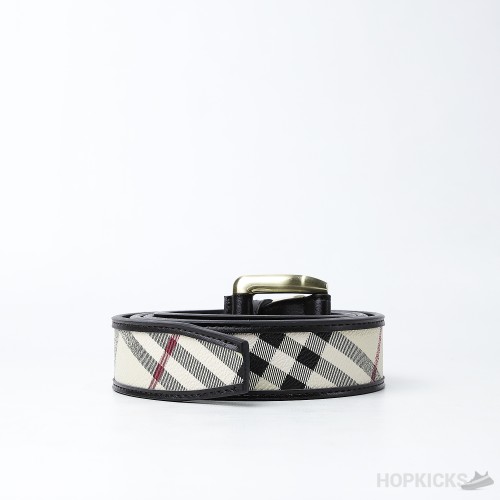 Burberry Print Brown Belt