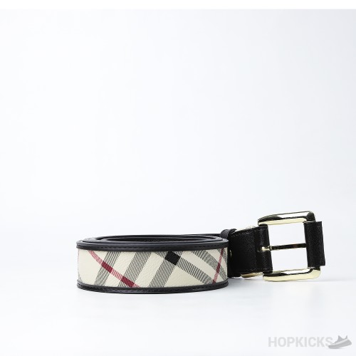 Burberry Print Brown Belt