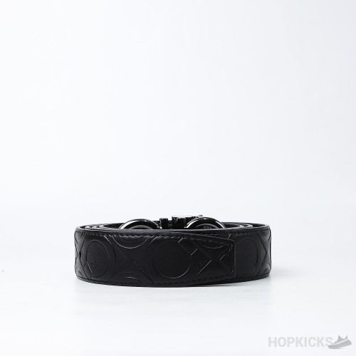 Ferragamo Ganici Black Buckle Belt