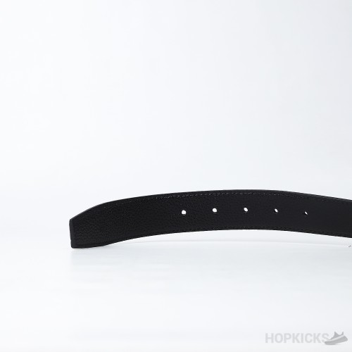 Ferragamo Ganici Black Buckle Belt