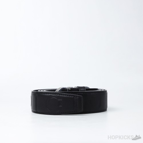 Ferragamo Double-Ganici Silver Buckle Belt