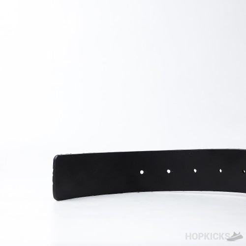 GG Marmont Embossed Black Belt