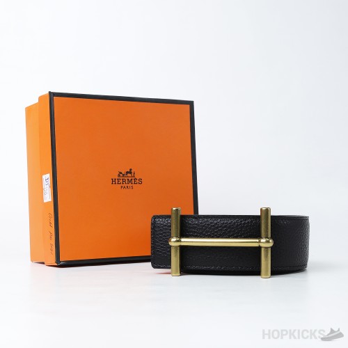 Hermes H d'Ancre Black Belt