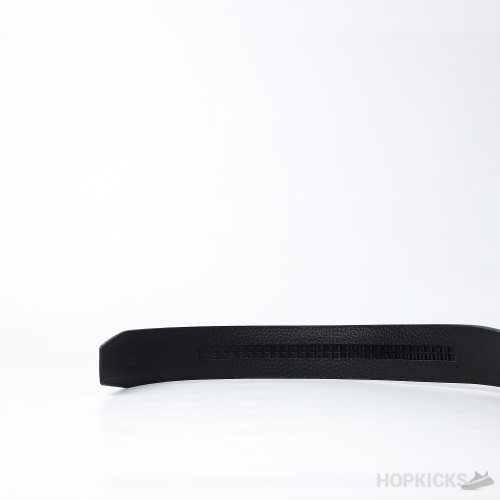 Hermes Constance Black-Silver Belt