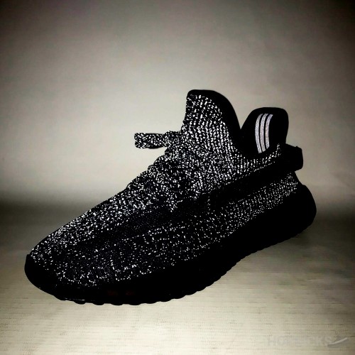 Yeezy Boost 350 V2 Black (Reflective) (Premium Plus Batch)