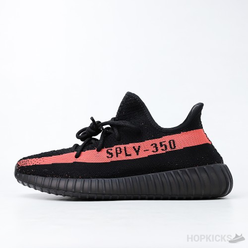 Yeezy Boost 350 V2 Core Black Red (Premium Plus Batch)