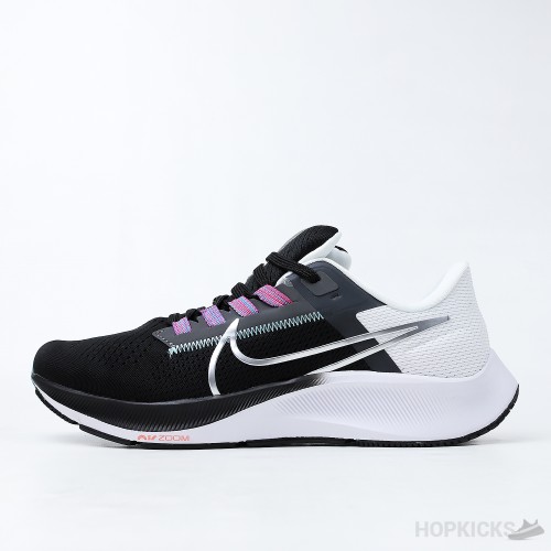 Air Zoom Pegasus 38 Black White Chlorine Blue (Slight Stain)