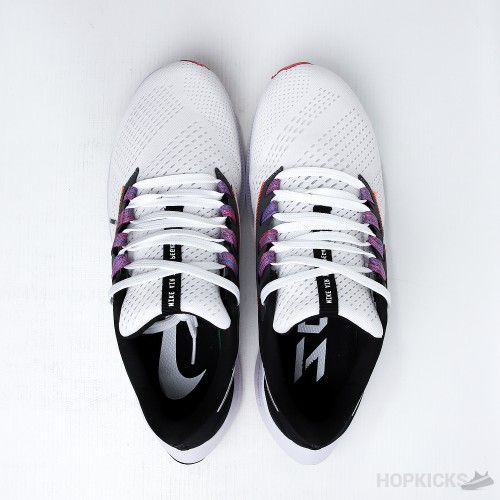 Air Zoom Pegasus 38 Black White Chlorine Black (Slight Stain)