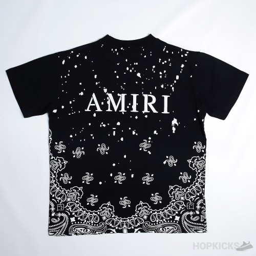 AMIRI Bandana Black T-Shirt