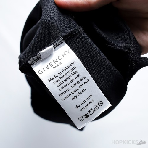 GIVENCHY Logo Black T-Shirt (Economy Batch)