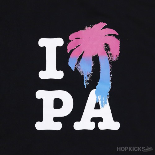 PALM ANGELS I Love PA Black T-Shirt