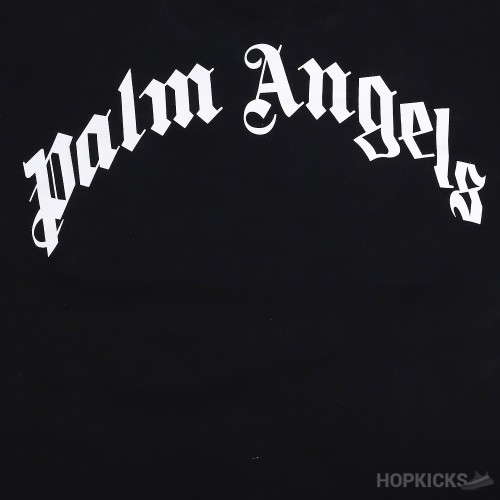 PALM ANGELS Broken Bear Black T-Shirt