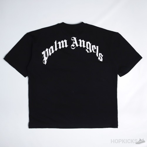 PALM ANGELS Broken Bear Black T-Shirt