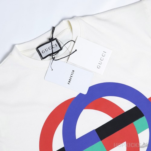 GUCCI Round GG Print T-Shirt 