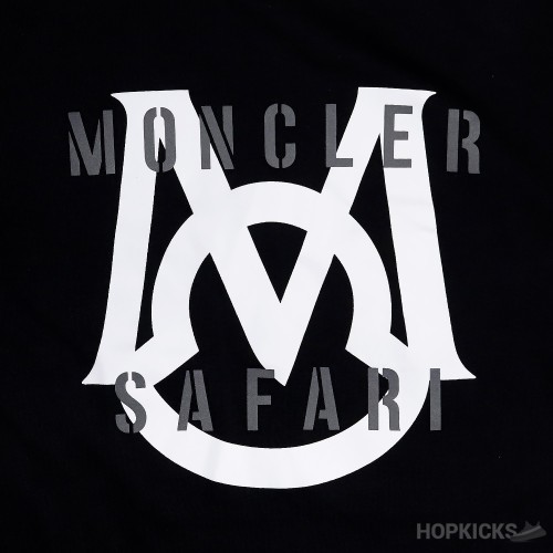 Moncler Safari Black T-Shirt