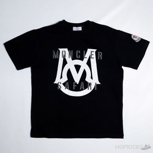 Moncler Safari Black T-Shirt