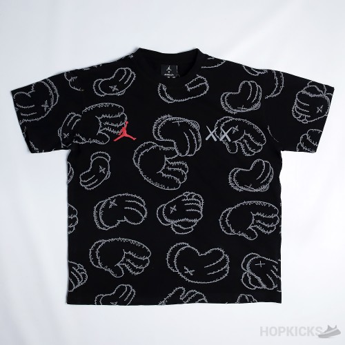 Kaws x Jordan Black T-Shirt