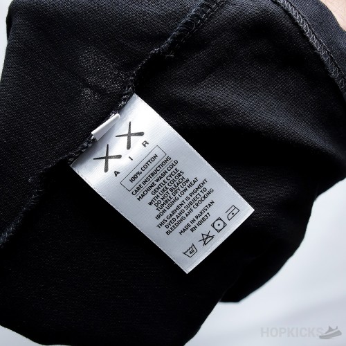 Kaws x Jordan Black T-Shirt