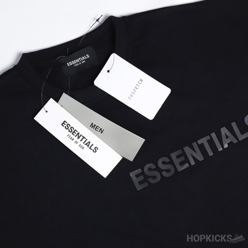Essential Logo Black T-Shirt