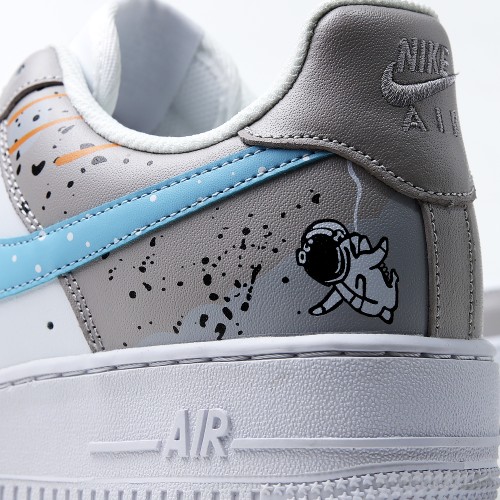 Nike Air Force 1 Low Paint Drip Grey (Premium Plus Batch)