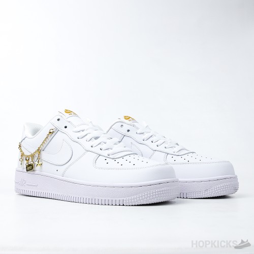 Nike Air Force 1 Low 'Lucky Charm' - White Pendants (Premium Plus Batch)