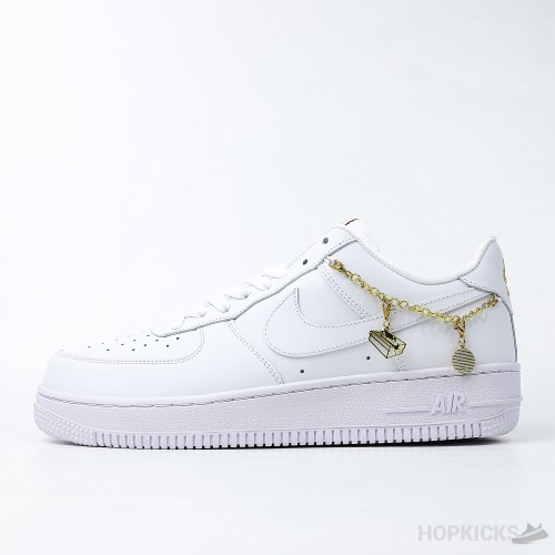 Nike Air Force 1 Low 'Lucky Charm' - White Pendants (Premium Plus Batch)