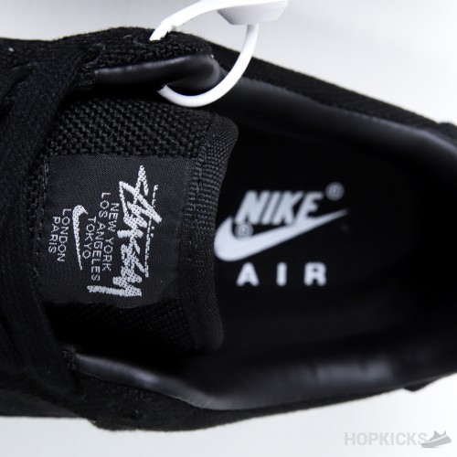 Stussy x Nike Air Force 1 Low Black (Premium Plus Batch)