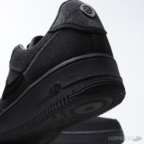 Stussy x Nike Air Force 1 Low Black (Premium Plus Batch)